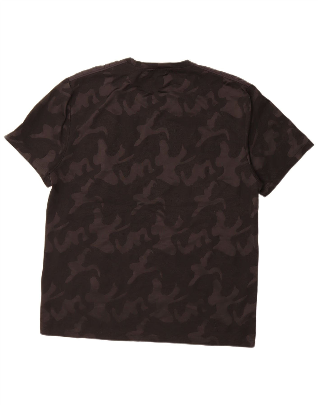 T-shirt da uomo DKNY Top XL poliestere mimetico nero
