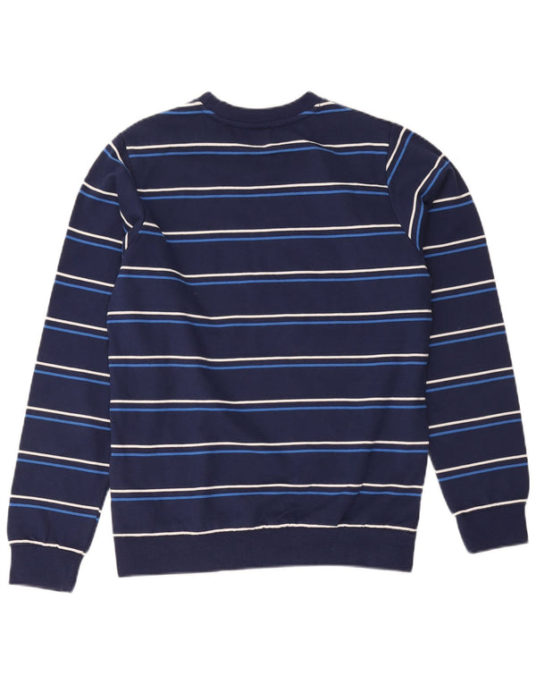 Felpa da bambino Nautica 13-14 anni in cotone a righe blu navy