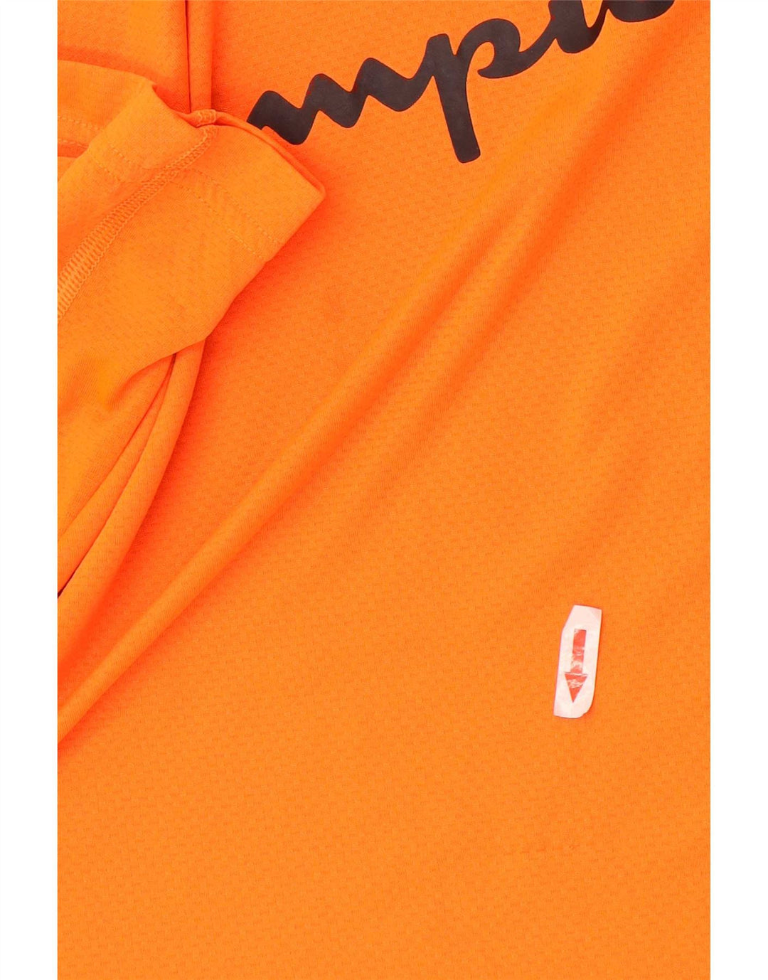 T-shirt grafica da uomo Champion Top Large arancione