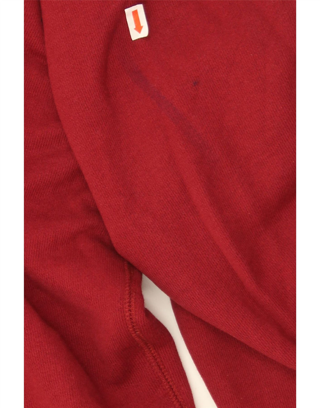 Felpa con grafica Nike da uomo, piccola, in cotone bordeaux