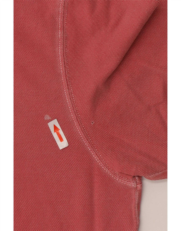 Polo da uomo Tommy Hilfiger grande rossa in cotone