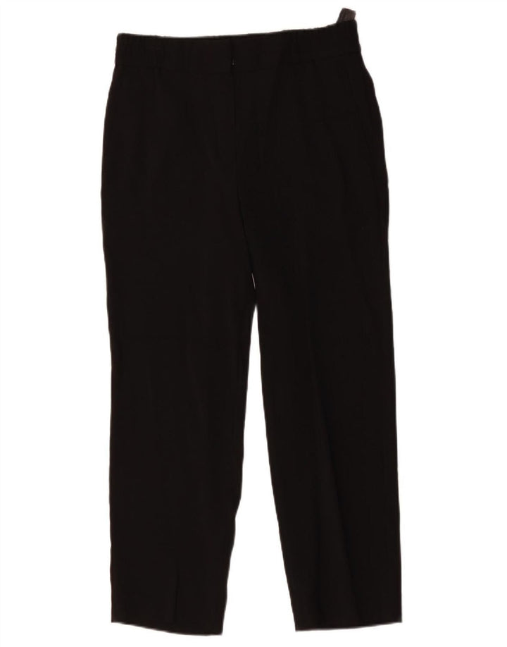 Pantaloni da abito dritti da donna MASSIMO DUTTI EU 40 Medio W30 L26 Nero