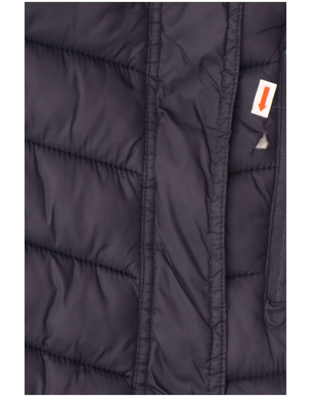 Cappotto imbottito con cappuccio da donna SUPERDRY UK 14 nylon blu navy medio