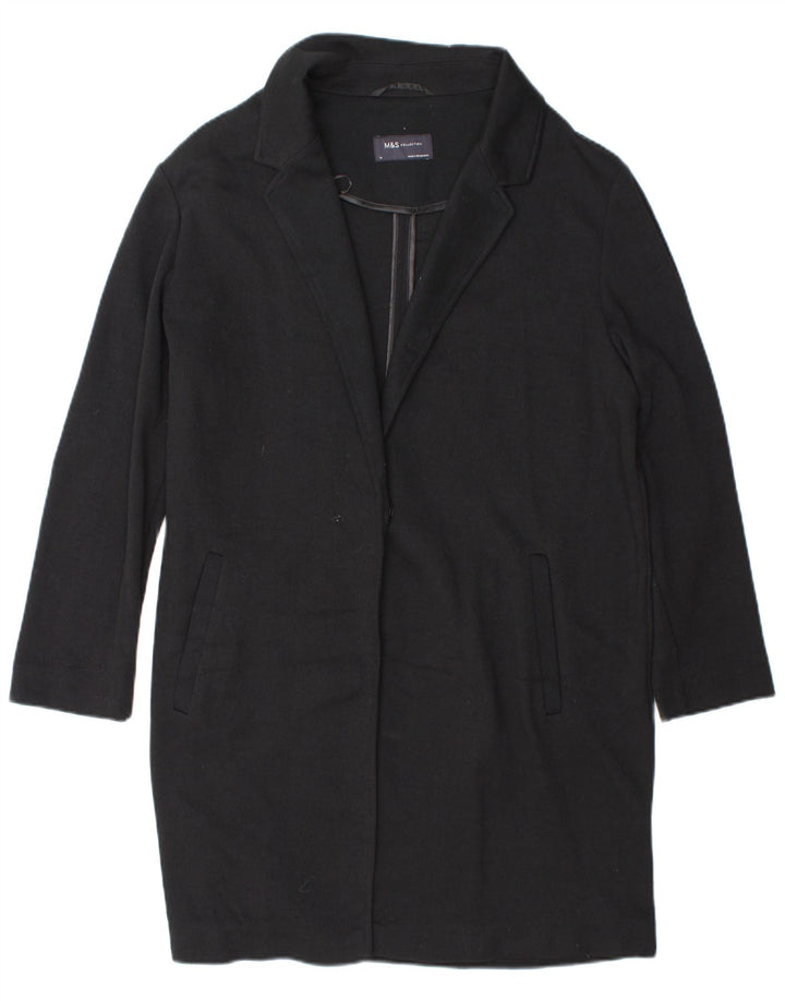 Soprabito oversize da donna Marks & Spencer UK 14 grande poliestere blu navy