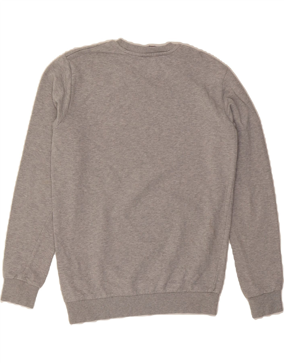 TRUSSARDI JEANS Mens Graphic Sweatshirt Jumper Medium Grey Cotton Vintage Trussardi Jeans and Second-Hand Trussardi Jeans from Messina Hembry 