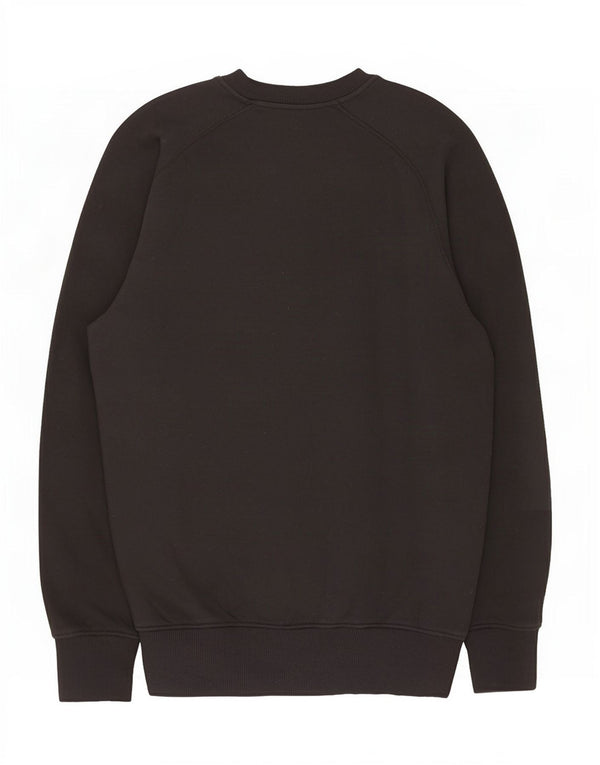 Zara Womens Oversized Sweatshirt Jumper UK 10 Small Black Cotton