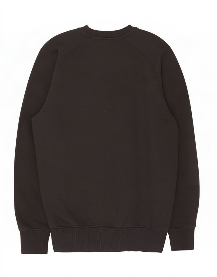 Felpa oversize da donna Zara, maglione UK 10, piccola, cotone nero