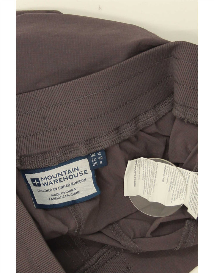 Pantaloni da tuta da donna Mountain Warehouse UK 12 Poliestere grigio medio