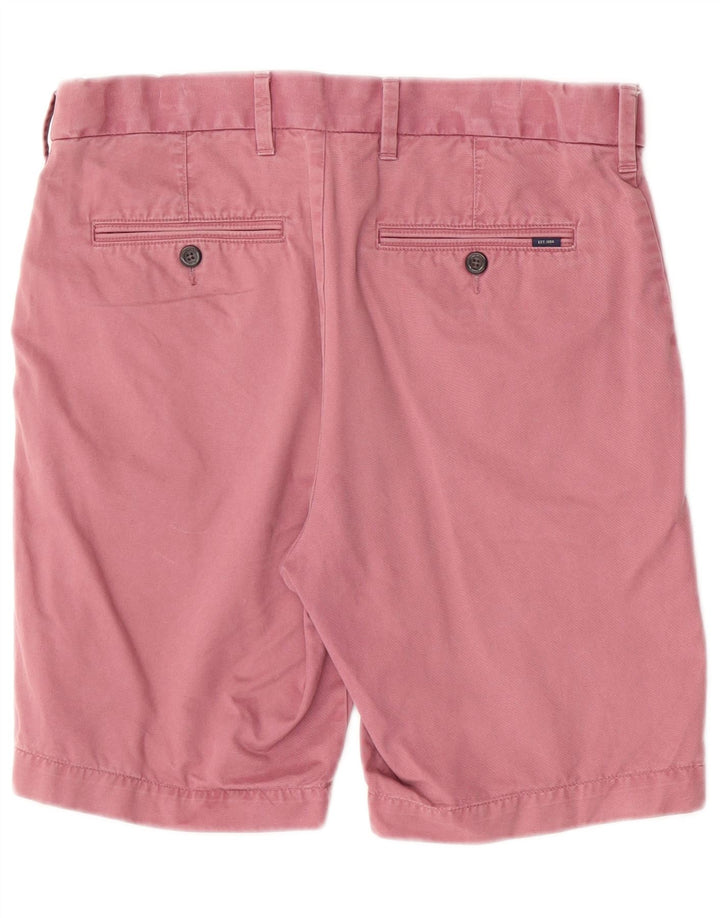Pantaloncini chino da uomo Marks & Spencer W32 cotone rosa medio
