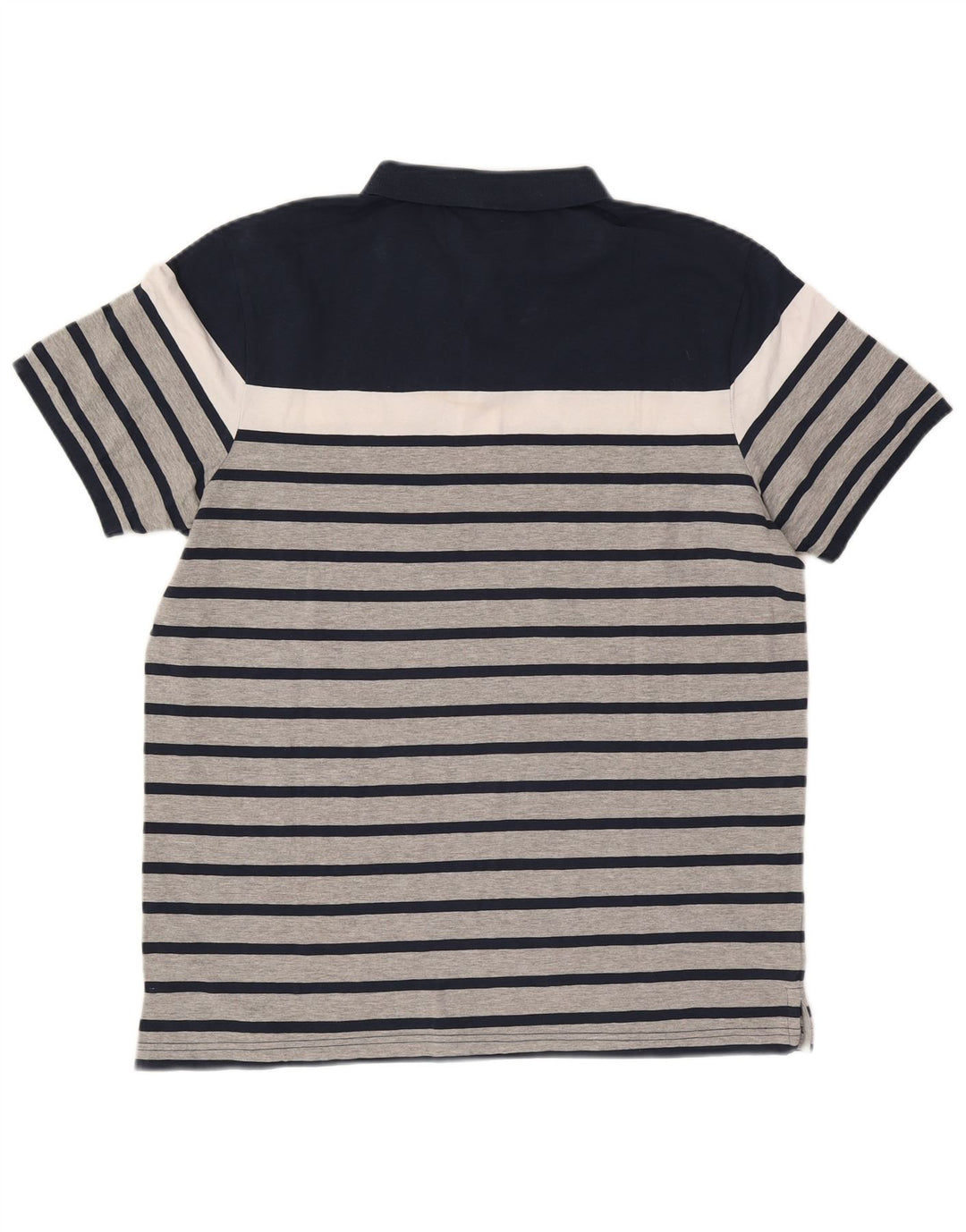 Polo Ellesse da uomo Heritage XL a righe blu navy