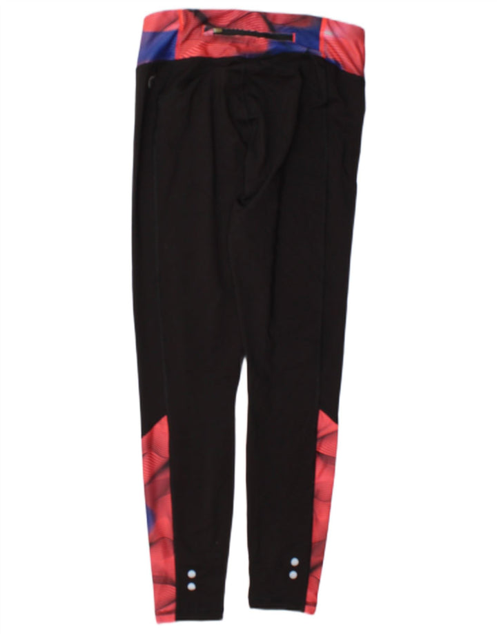Leggings Puma da donna UK 12 medio nero geometrico