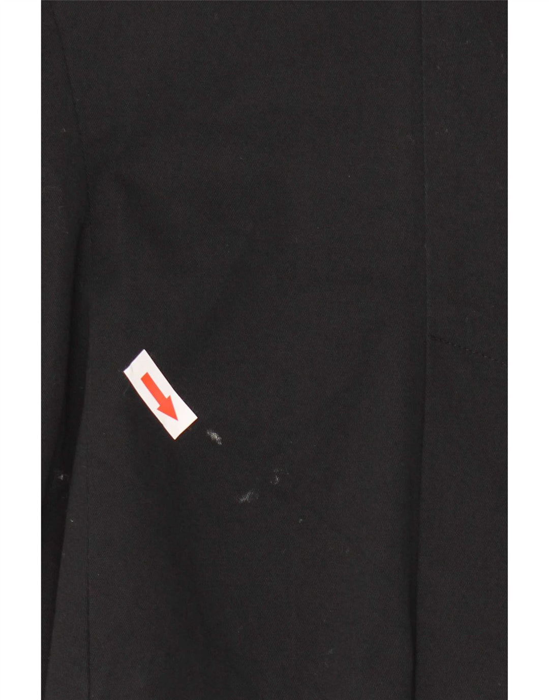 Giacca blazer da donna a 1 bottone Zara UK 12 cotone nero medio