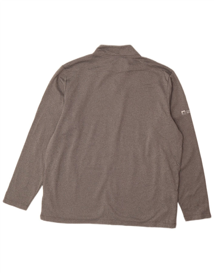 NIKE Mens Tracksuit Top Jacket XL Grey Polyester
