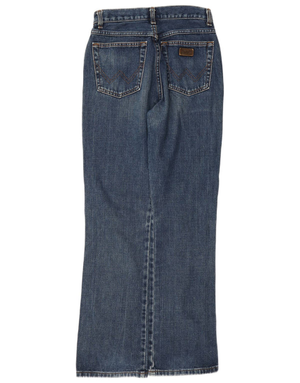 Jeans bootcut a vita alta TIna da donna Wrangler W26 L32 cotone blu
