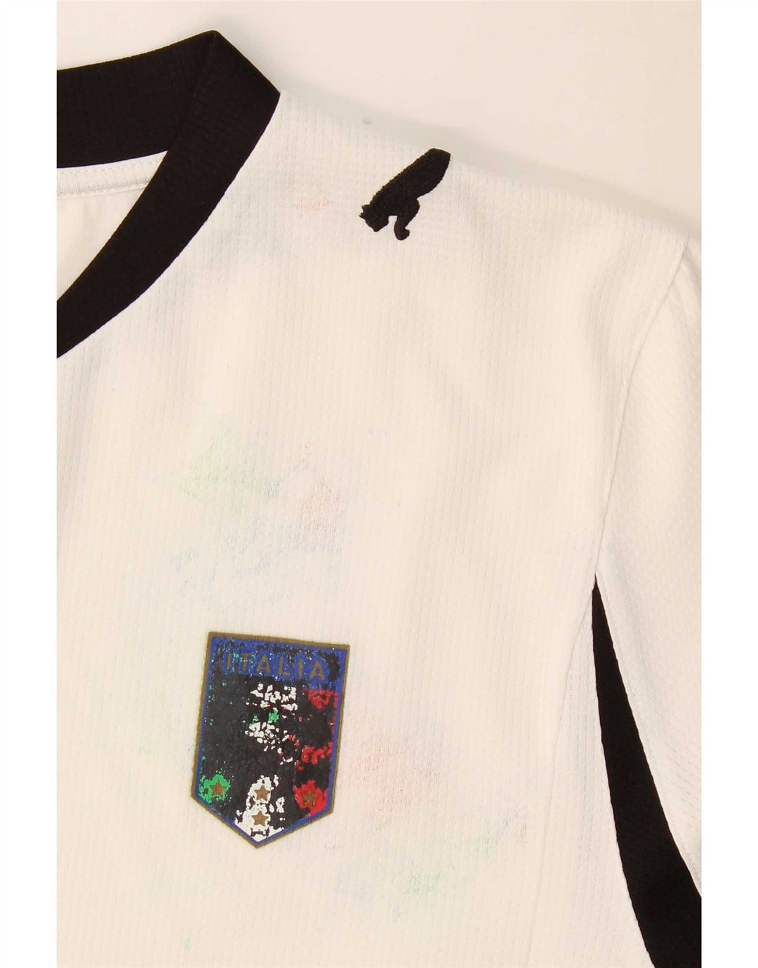 T-shirt da ragazzo Puma 13-14 anni Colorblock bianco