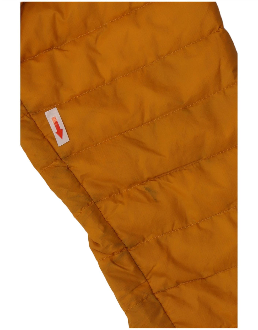 Giacca imbottita con cappuccio da uomo Mountain Warehouse UK 40 Large in nylon giallo