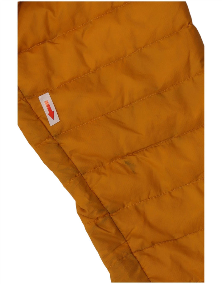 Giacca imbottita con cappuccio da uomo Mountain Warehouse UK 40 Large in nylon giallo