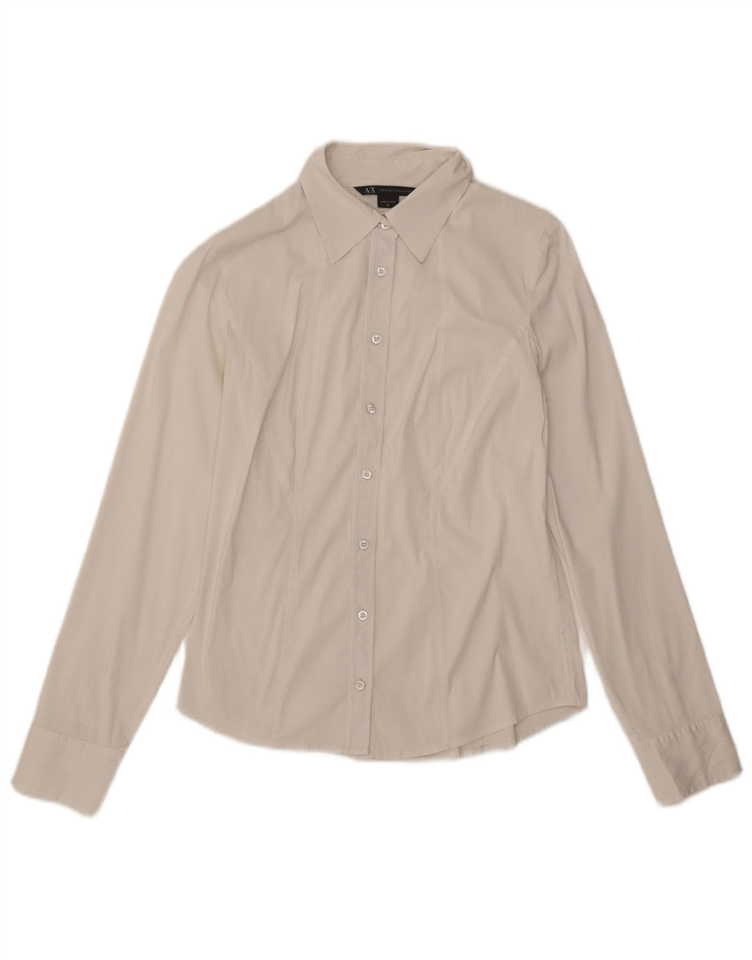 Camicia da donna ARMANI EXCHANGE UK 12 medio bianco