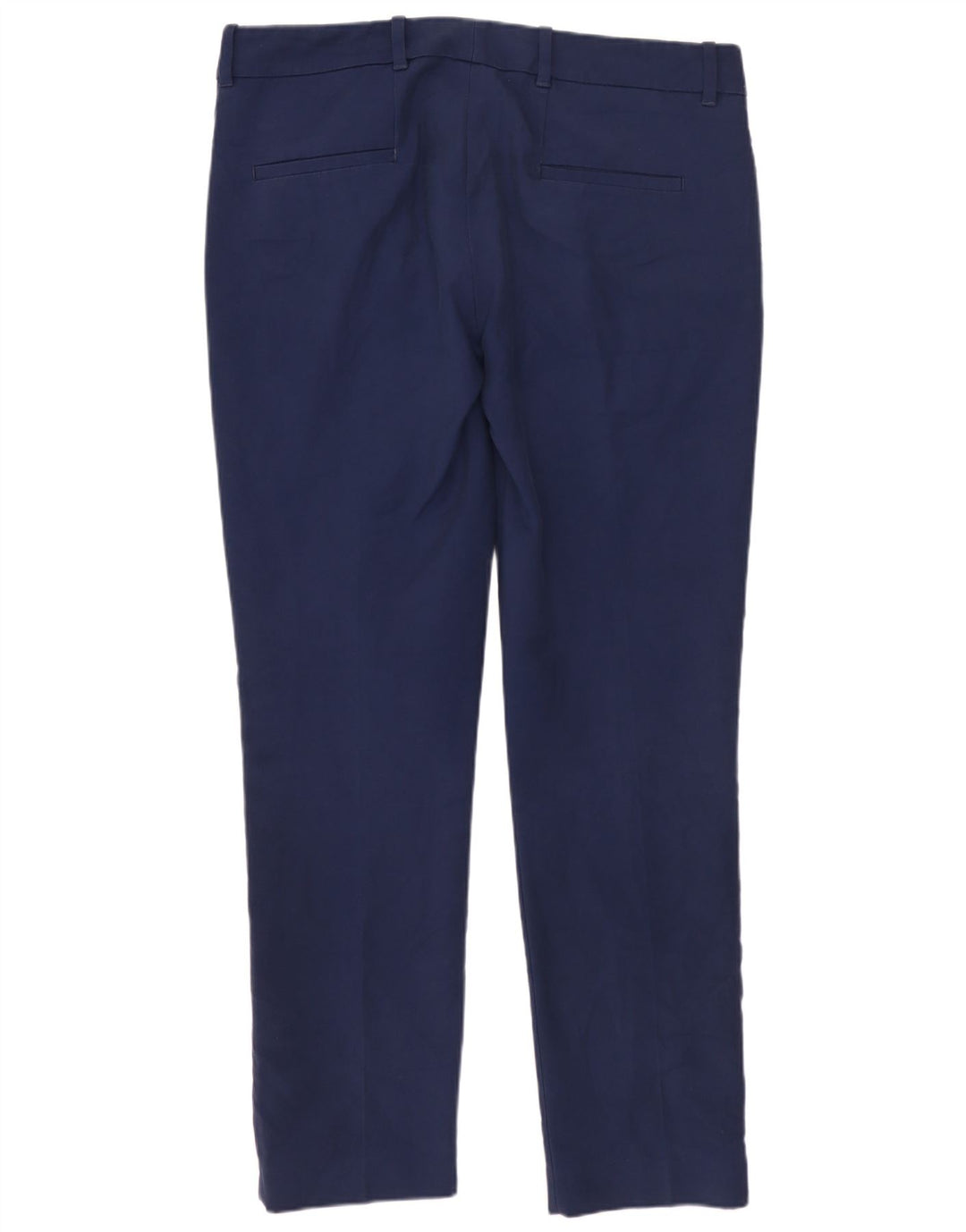 Pantaloni chino slim da donna Zara medi W28 L28 blu navy