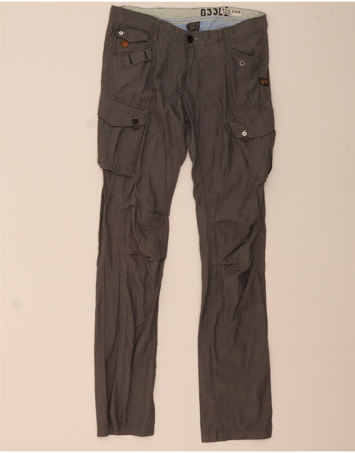 Pantaloni cargo dritti da donna G-STAR W28 L34 Grigi