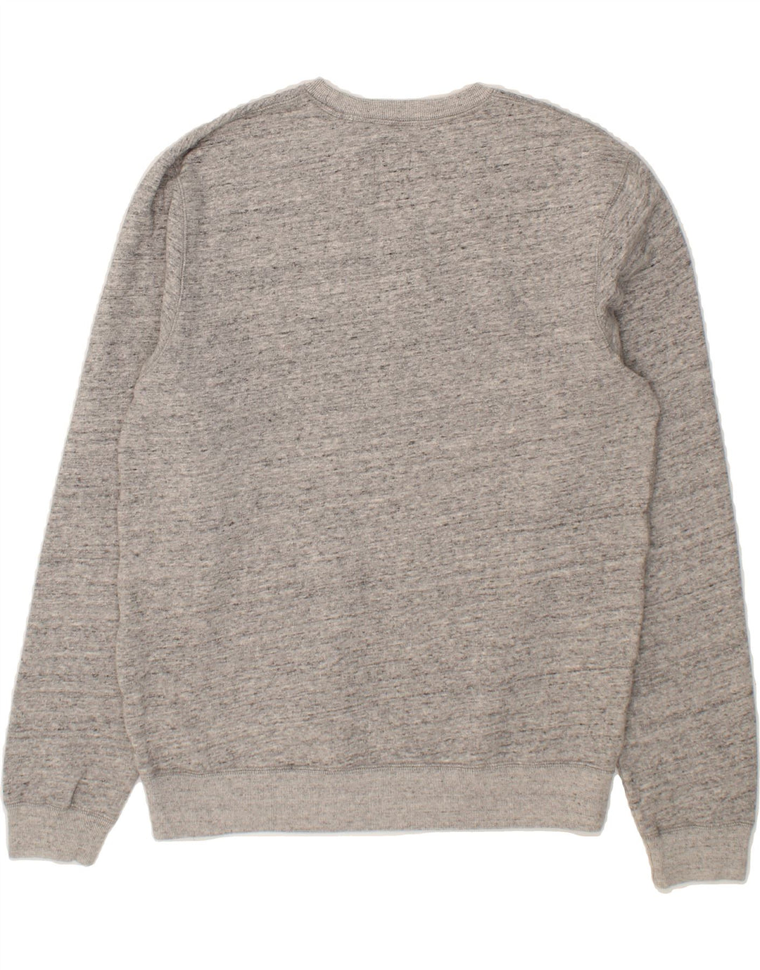 JACK WILLS Mens Sweatshirt Jumper Medium Grey Flecked Cotton Vintage Jack Wills and Second-Hand Jack Wills from Messina Hembry 