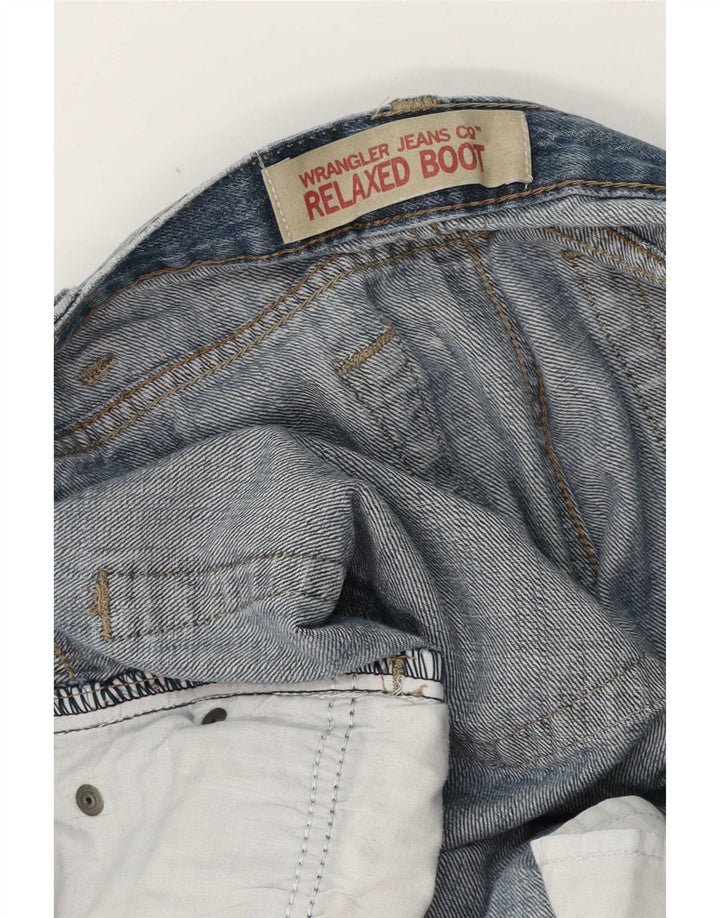 Jeans Wrangler da uomo con vestibilità rilassata Bootcut W34 L32 Blu