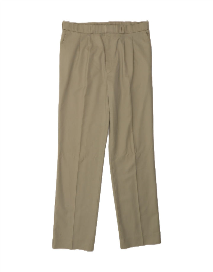 ST. BERNARD Mens Pegged Chino Trousers W34 L33  Beige Polyester Vintage St. Bernard and Second-Hand St. Bernard from Messina Hembry 