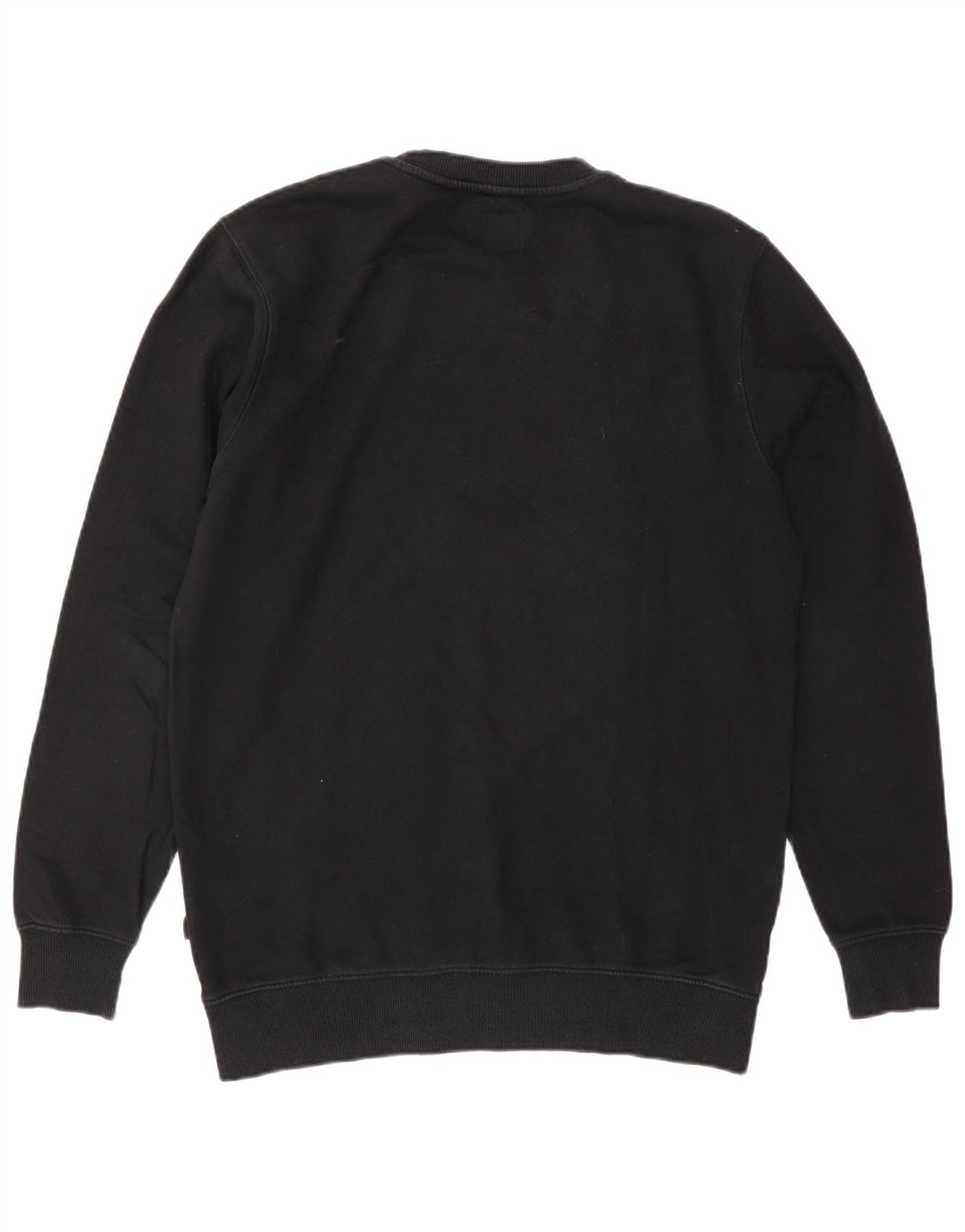 Felpa grafica da uomo Vans, piccola, in cotone nero