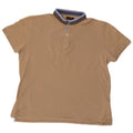 Polo da uomo vestibilità casual Massimo Dutti grande beige