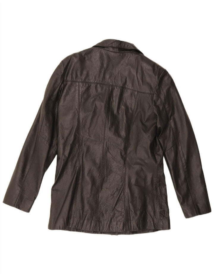 Giacca in pelle da donna Saki EU 40 pelle nera media