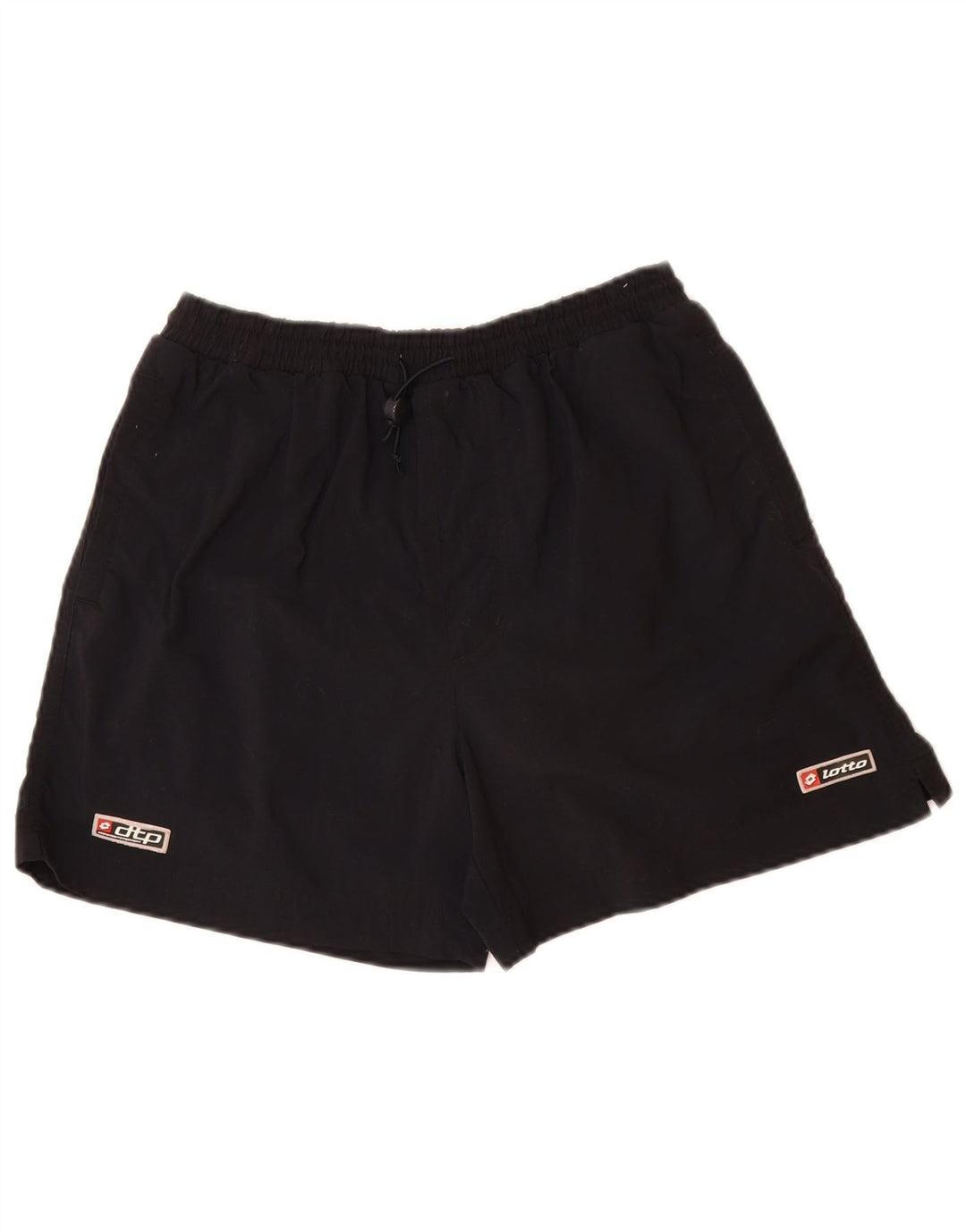 Pantaloncini sportivi da uomo LOTTO UK 38/40 Medium Nero Poliammide