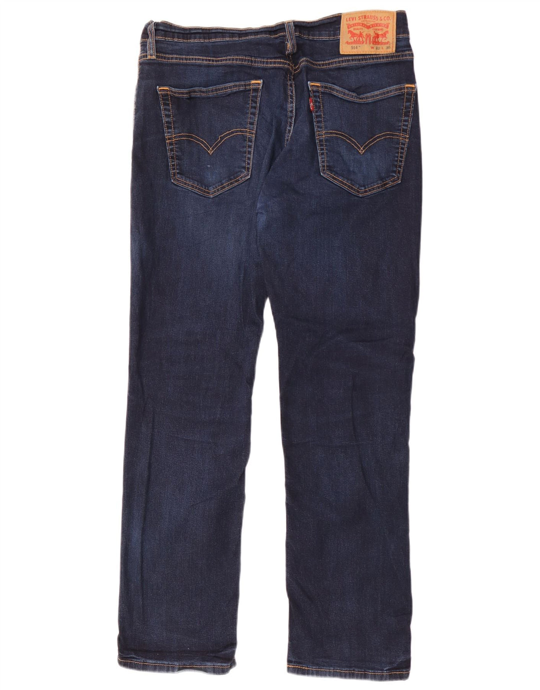 Levi's Uomo 514 Jeans dritti W32 L30 Cotone blu navy