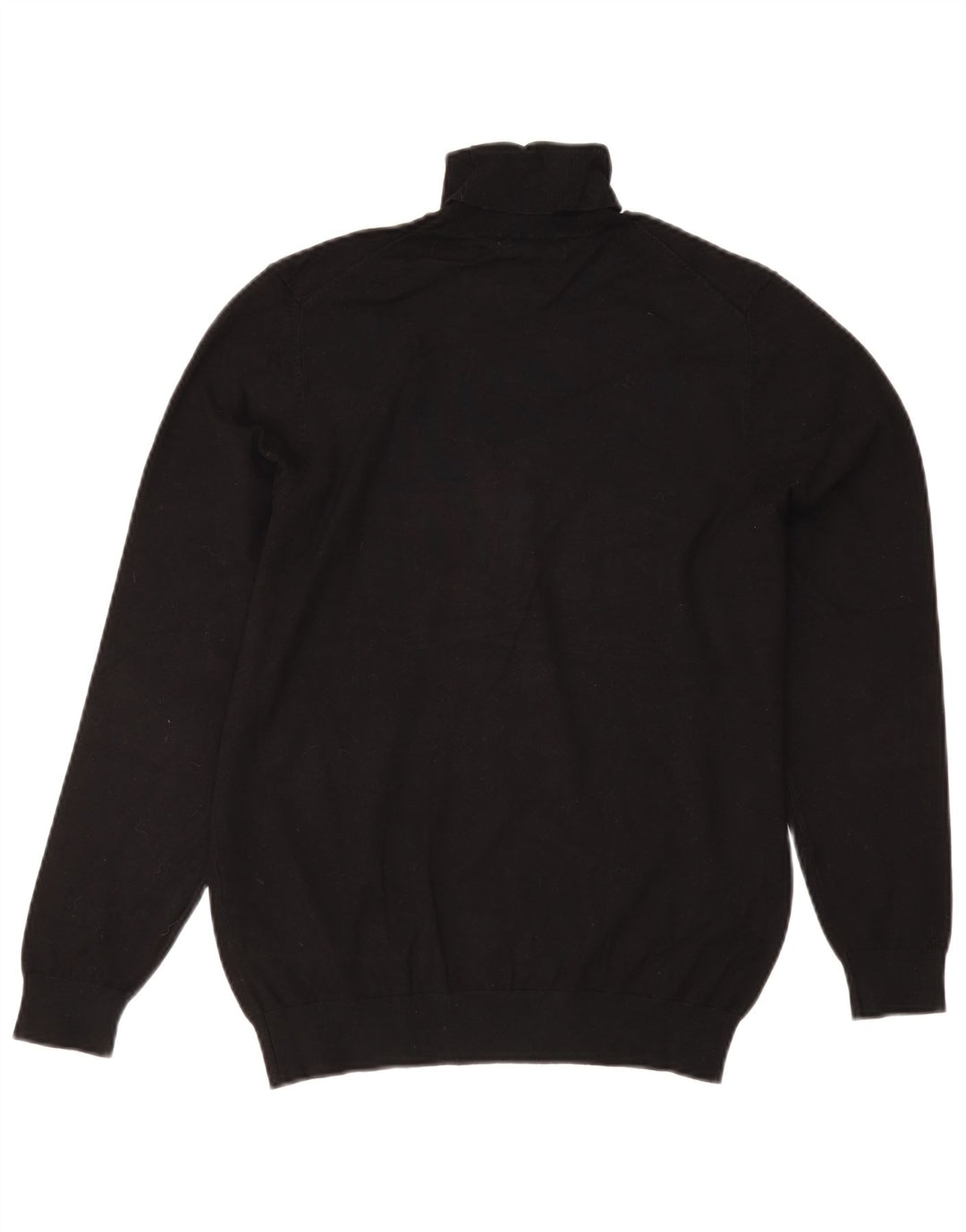 Maglione maglione collo alto da uomo Zara nero medio
