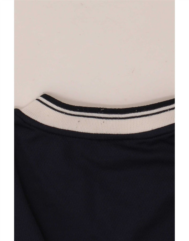 T-shirt da uomo Fila Top Small blu navy in poliestere color block