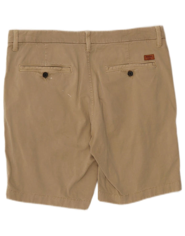 Pantaloncini chino da uomo Timberland W34 Large in cotone beige