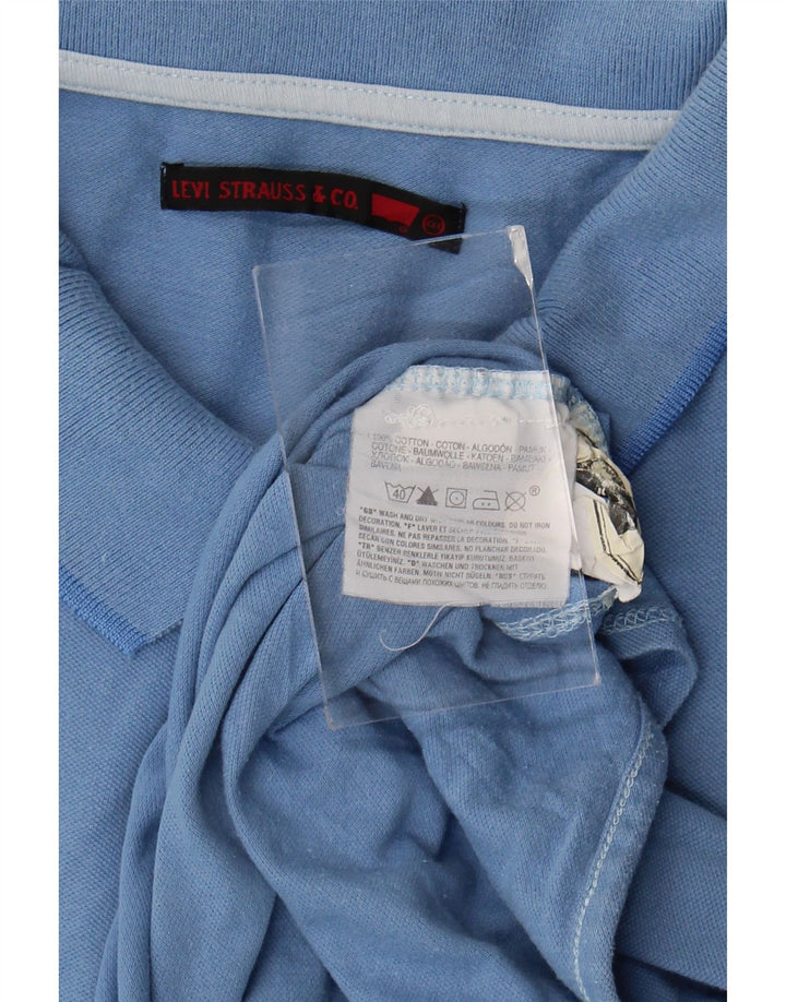 Polo Levi's da uomo 2XL in cotone blu