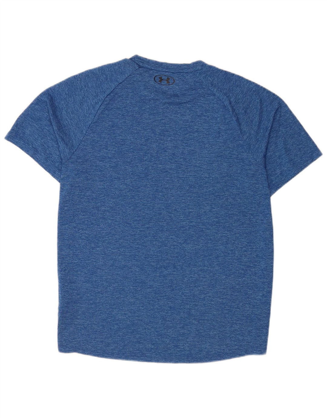 T-shirt da uomo Under Armour Top grande in poliestere chiazzato blu