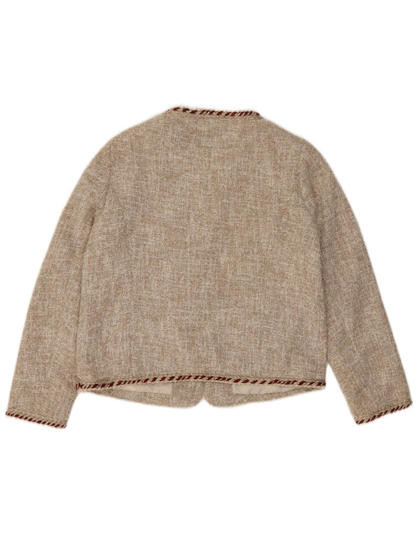 Giacca blazer corta da donna Zara EU 44 XL Beige