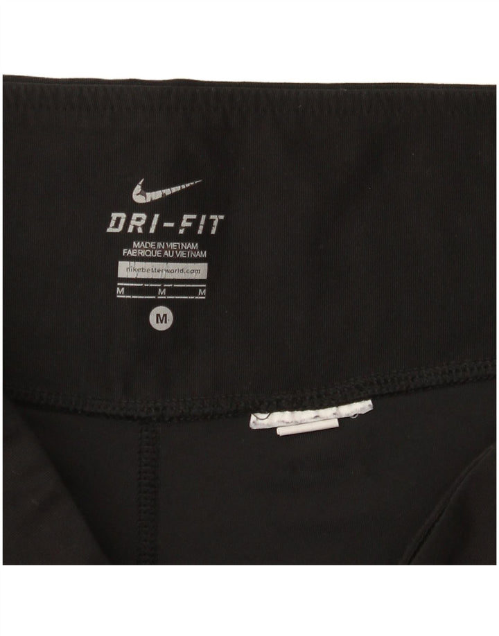 Pantaloni della tuta Nike Dri Fit da donna UK 14 medio nero