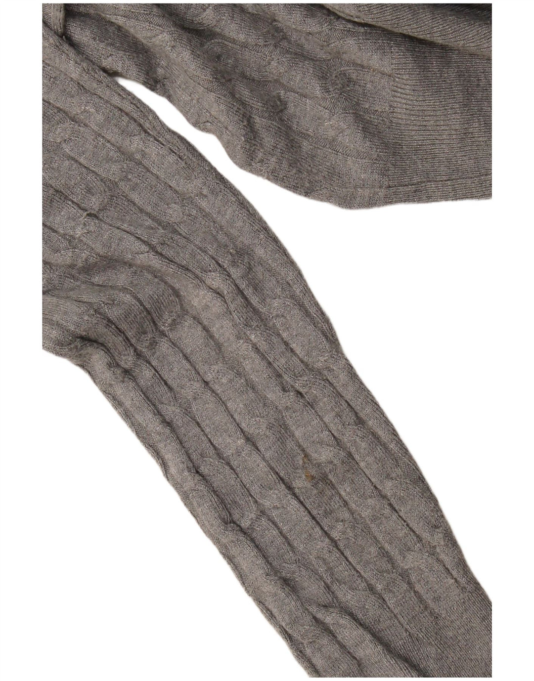 Maglione Zara da uomo girocollo in viscosa grigio medio