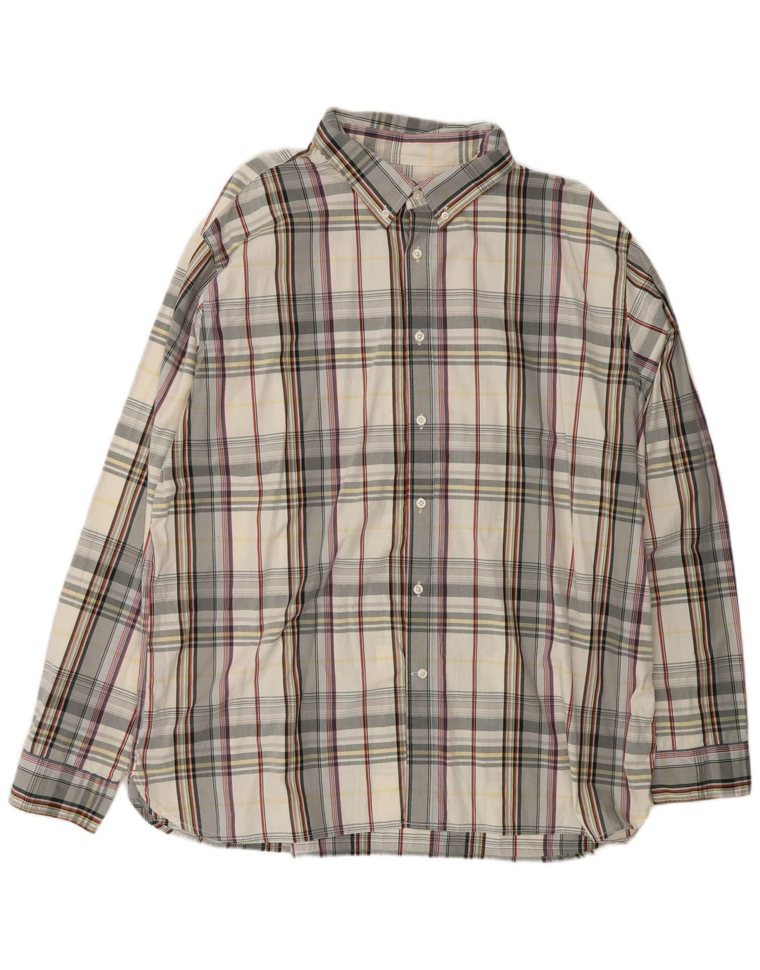DOCKERS Camicia da uomo 2XL in cotone a quadri multicolore