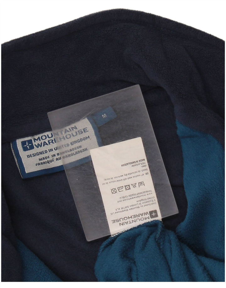 MOUNTAIN WAREHOUSE Maglione in pile da uomo color block medio blu navy