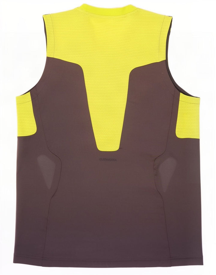 Canotta Adidas da bambino 13-14 anni Colorblock grigio