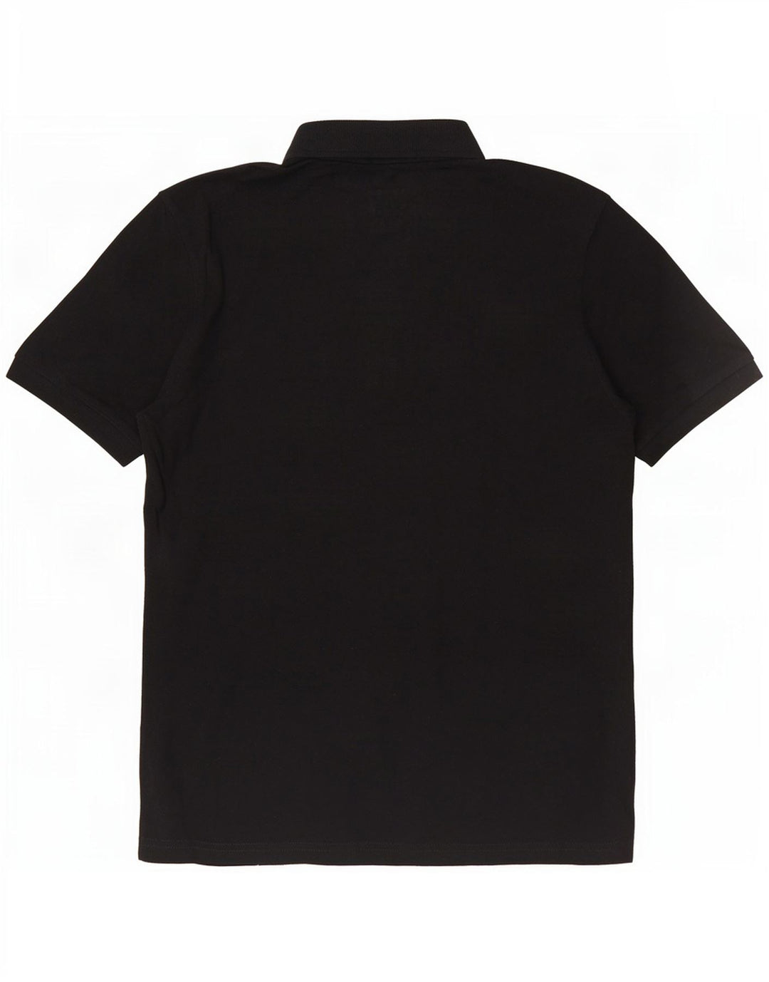 Polo Kappa Uomo Media Nera In Cotone