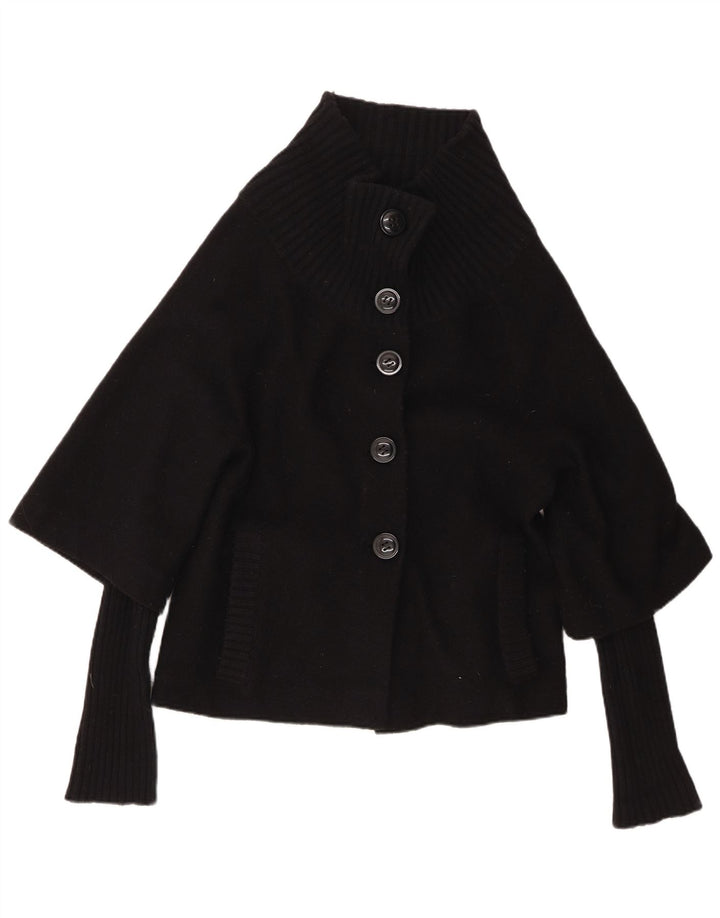 Maglione cardigan da donna Monsoon UK 14 Lana nera media