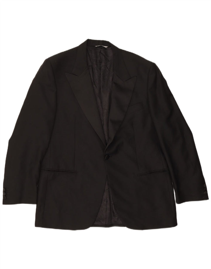 Giacca blazer da uomo a 1 bottone Boggi IT 54 2XL Nera