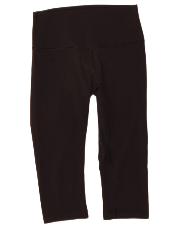 LULULEMON Leggings Capri da donna US 6 nylon nero medio