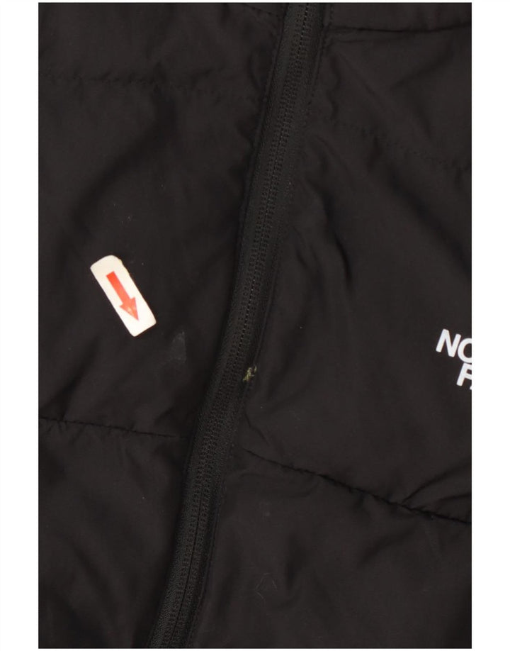 Giacca imbottita con cappuccio The North Face da ragazzo 14-15 anni XL poliestere nero
