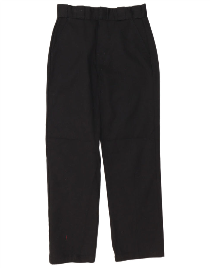 Pantaloni chino dritti da uomo Dickies W26 L29 poliestere nero