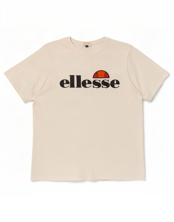 T-shirt grafica da donna Ellesse Top UK 16 Large Bianca